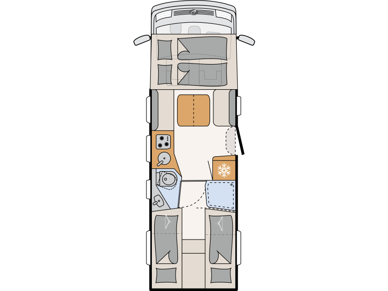 Dethleffs Esprit 7150 EBL Integral foto: 13