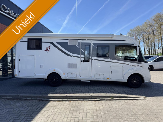 RAPIDO M66 Automaat Enkele Bedden Levelsysteem 2x Airco foto: 7