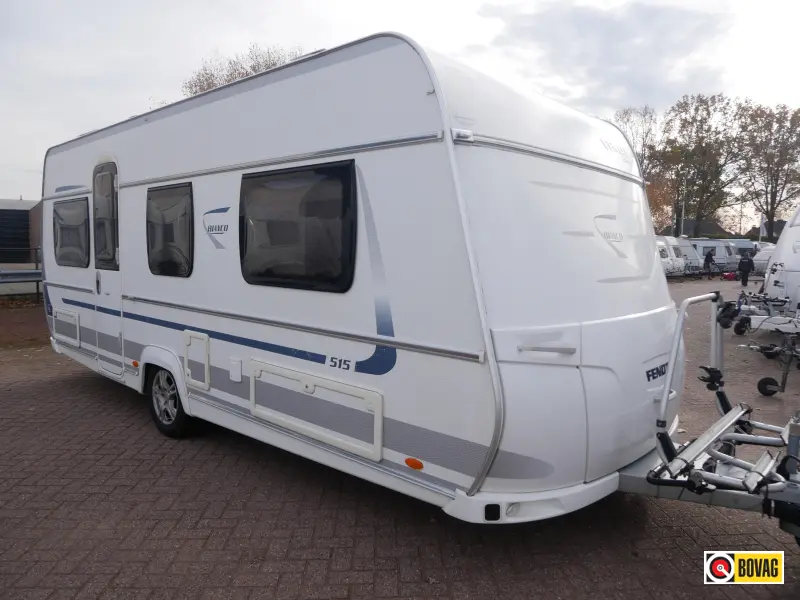 Fendt Bianco 515 SG TV, mover en fietsrek 