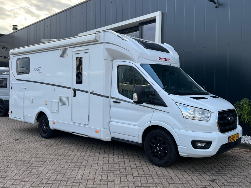 Dethleffs Just Go T 7055 EB automaat, schotel met tv  foto: 3