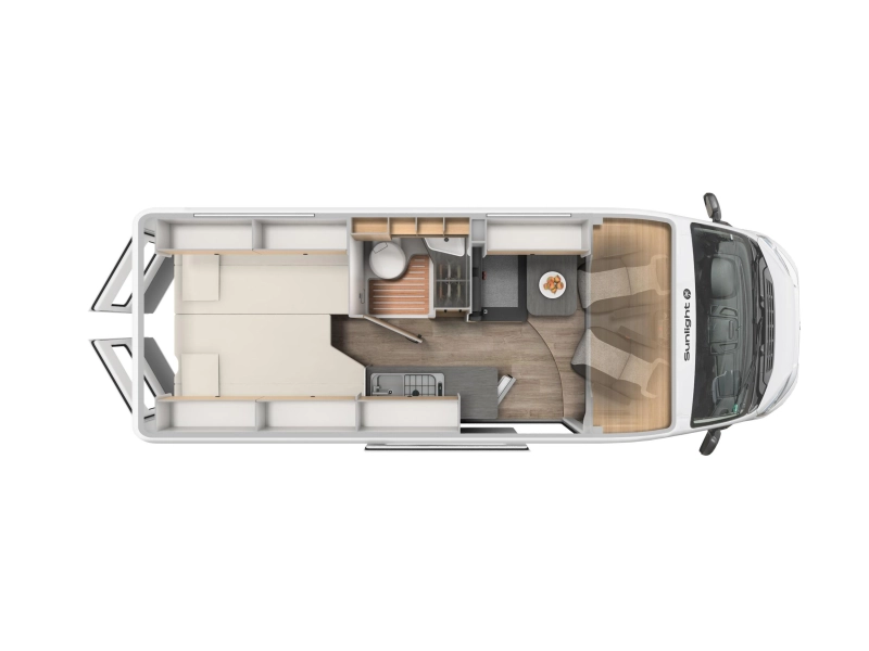 Crosscamp ADVTR 6.4 EF - Automatik - Sehr modern Foto: 17