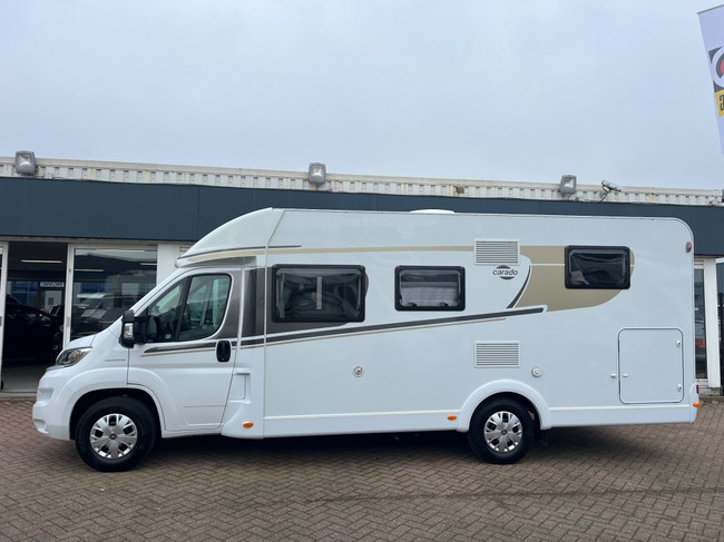 Carado T 448 Enkele Bedden Hefbed XXL garage Cruise Airco foto: 7