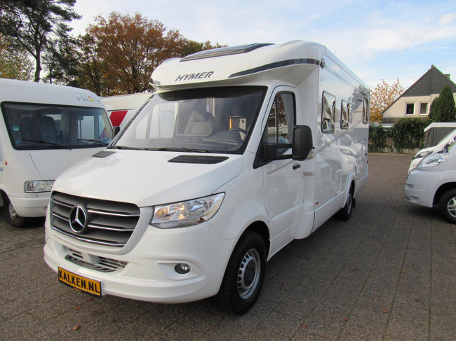 Hymer T585S Mercedes Aut.bj2022 Enkele Bedden+Hefbed 2xAirco foto: 1