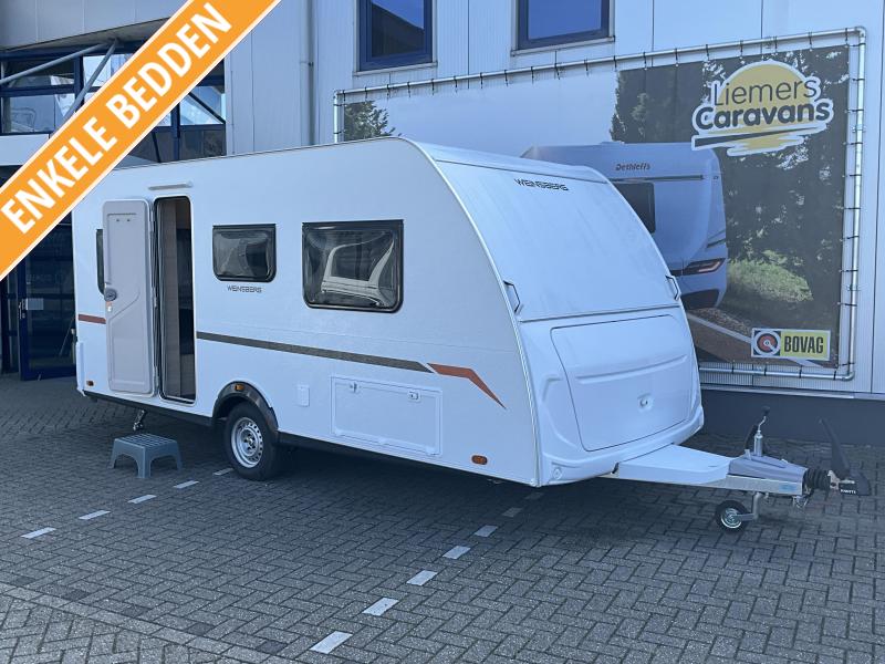 Weinsberg CaraCito 470 EU ENKELE BEDDEN-AIRCO  hoofdfoto: 1