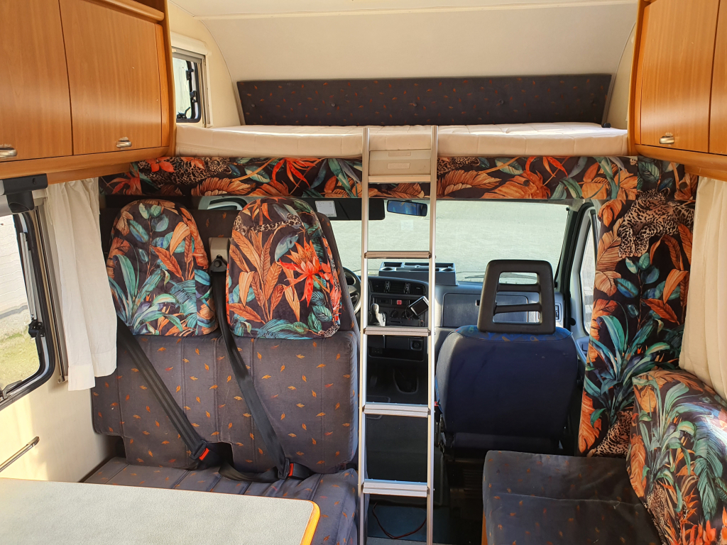 Fiat Ducato 2.8 tdi Bürstner 2 zonnepanelen 6 zitplaatsen foto: 16