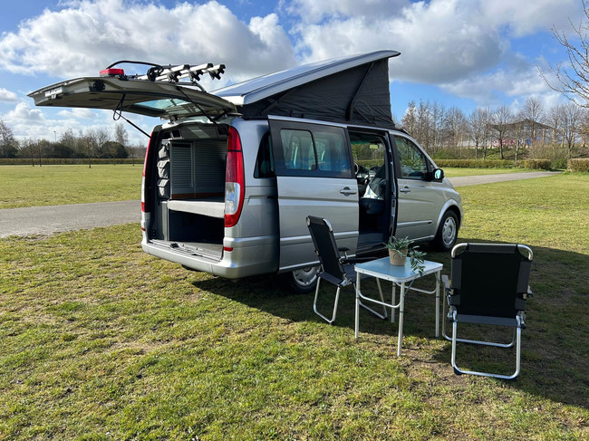 Mercedes-Benz VIANO CDI 2.2 Originele Westfalia Buscamper met Hefdak! foto: 12