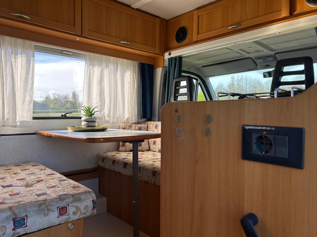 Fiat Fiat Ducato 1.9 TD/ Half intergraal / Elnagh 6 M / Fransbed /Camera foto: 12