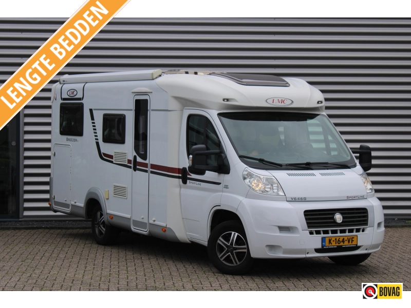 LMC Breezer V 646 G Fiat 130PK Lengtebedden