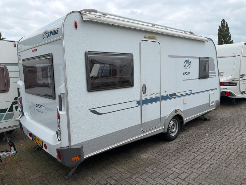 Knaus Sport Premium Line 450 FU Awning/Bike rack photo: 1