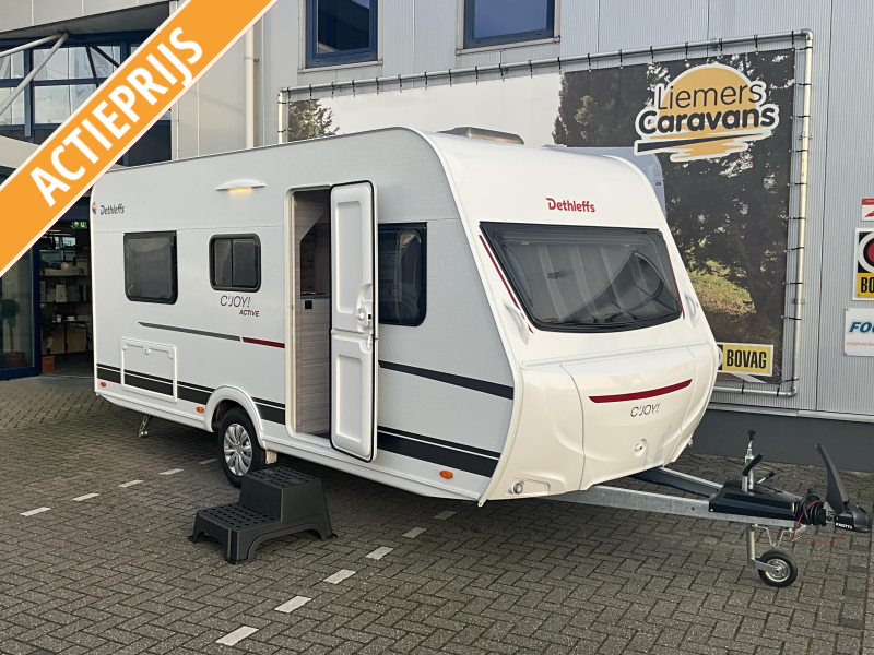 Dethleffs C'Joy Active 460 LE ENKELE BEDDEN-ACTIE MODEL  foto: 0