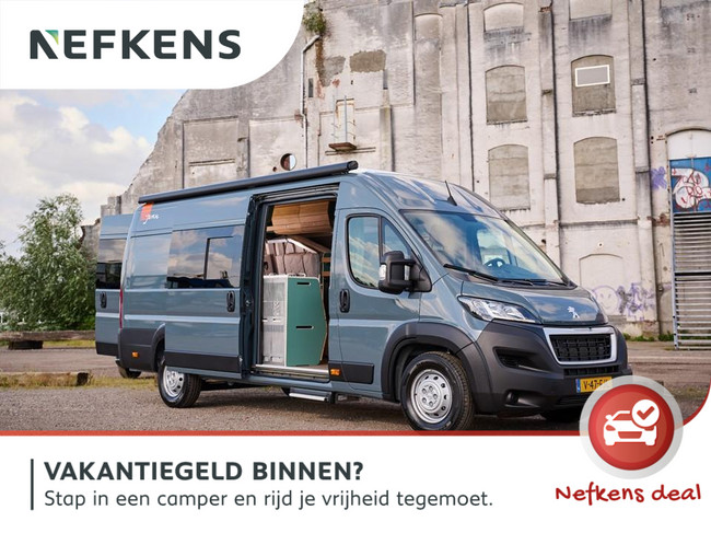 Peugeot Boxer 2.2 BlueHDi 140 L4H2 3.5t VAN-Jorn modulaire buscamper, ready to ride (DEMO)