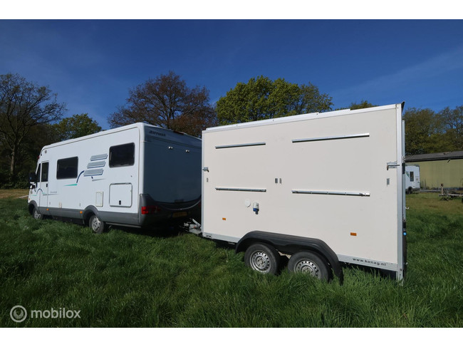 Fiat HYMERMOBIL B644 eventueel met aanhangwagen foto: 4