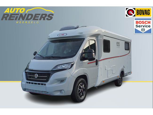 LMC Breezer V643G 140pk + Enkele bedden/ Airco/ Camera/ Luchtvering/ Nieuwstaat/ Garantie!