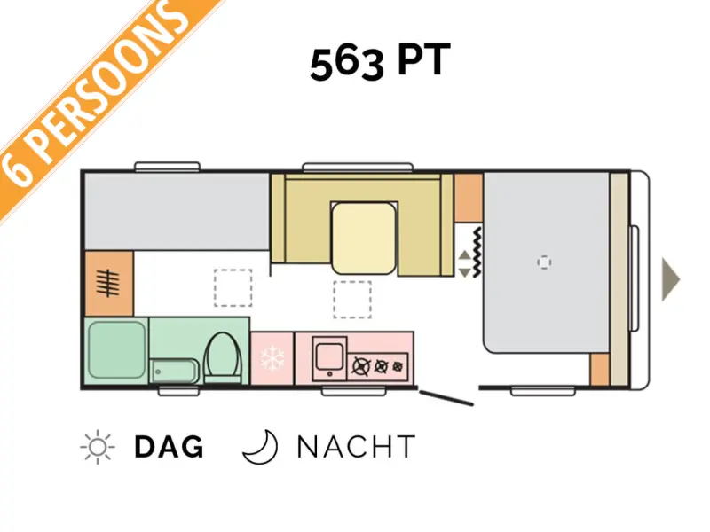 Adria Aviva 563 PT ACTIE VARIANT 3  hoofdfoto: 1