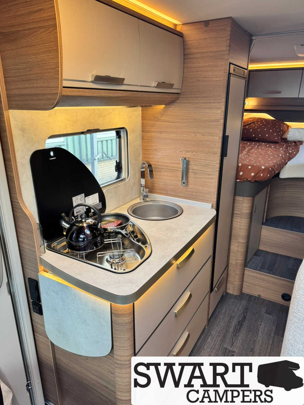 Knaus L!ve TI 650 MEG, Enkele bedden Automaat foto: 12