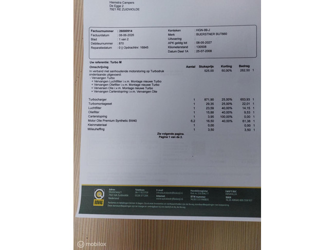 B&uuml;rstner Nexxo T660 140 PS Klimaanlage Neuer Motor/Turbo Franz&ouml;sisches Bett Foto: 20