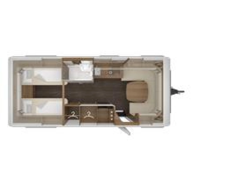 Tabbert Vivaldi 590 HE single beds / round seating photo: 1