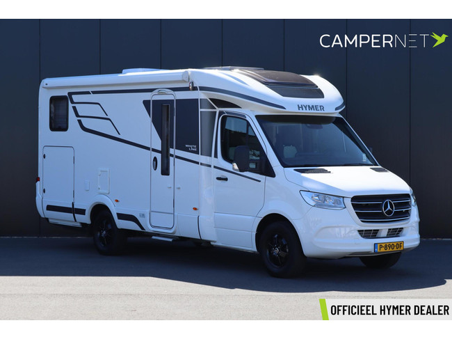 Hymer BMC-T 600 Whiteline 170pk Automaat | Lengtebedden | 2x Super B Lithium | Omvormer | SLC chassis | Bearlock | Trekhaak | Luifel |