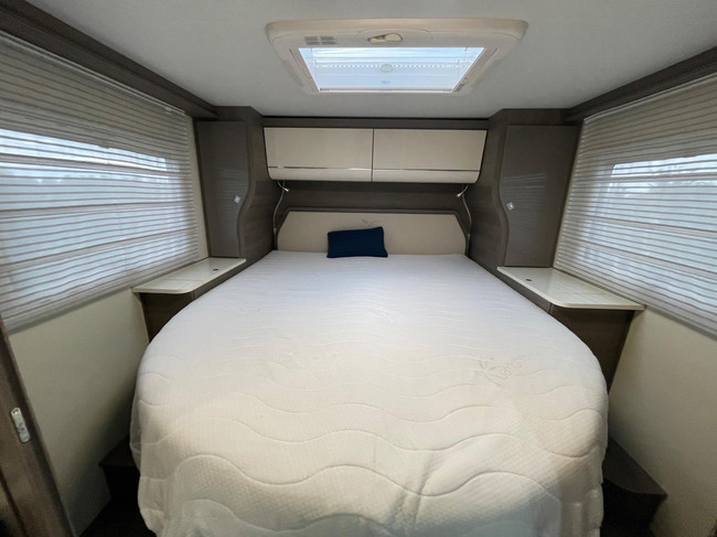 Mobilvetta K-SILVER I-59 Euro 6 Cama Queen + Cama abatible, Aire acondicionado, TV, Portabicicletas foto: 21