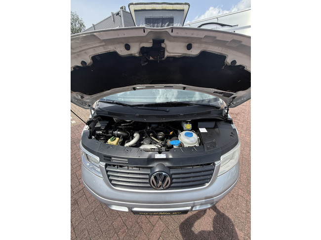Volkswagen transporter buscamper TDI 131 pk org nl auto nap logisch airco cruise ctr hefdak 2 slaapplaatsen trekhaak foto: 20