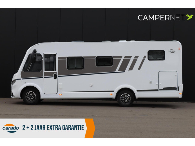 Carado I447 140hp Automatic | Pro+ Package | Drop-down bed | 2.15m Single beds! | 5 Seats | Separate shower | New from stock photo: 2