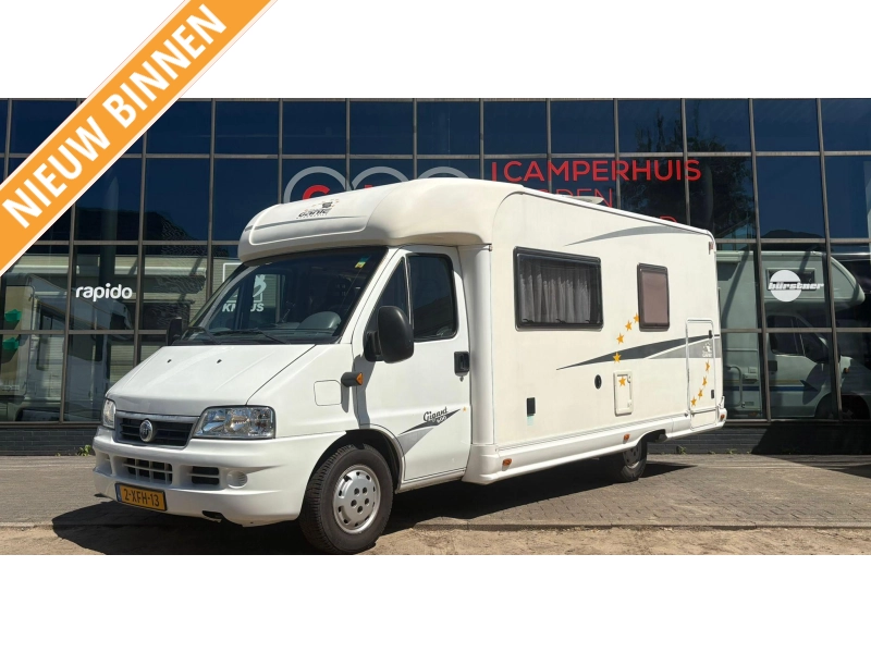 Elnagh Gigant Aire acondicionado, Garaje XL, Cama fija