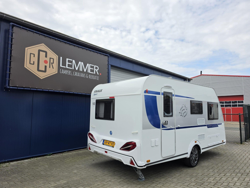 Knaus Sport 420 QD luifel fietsdrager Oven .  foto: 1
