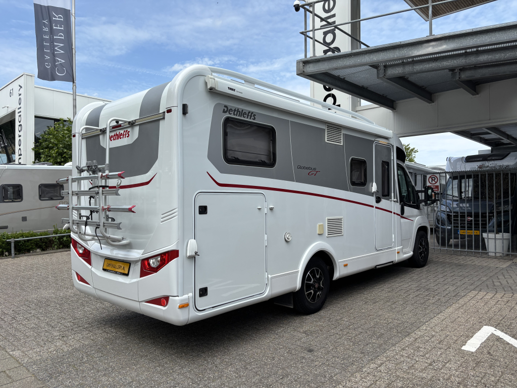 Dethleffs GLOBEBUS T006 ENKELE BEDDEN XXL-GARAGE CAMERA foto: 19