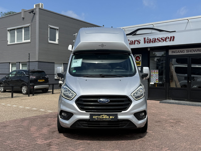 Ford Nugget plus techo alto Westfalia autom&aacute;tico 170 cv 4 plazas aire acondicionado c&aacute;mara control de crucero llantas de aleaci&oacute;n gancho de remolque desmontable pdc d/t foto: 1