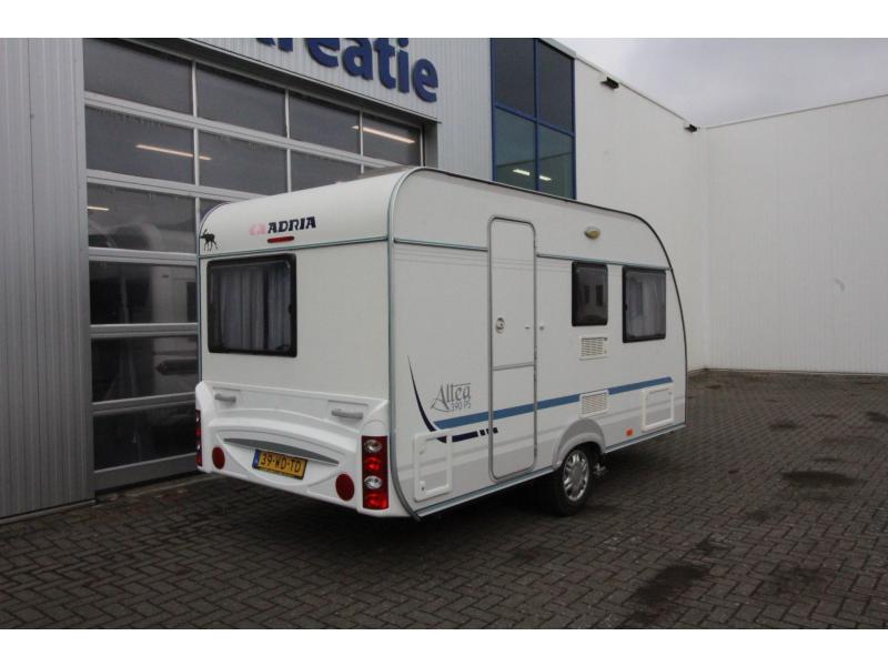 Adria Altea 390 PS Mover Fietsenrek Voortent 