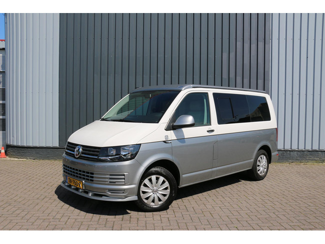 Volkswagen Transporter Kombi 2.0 TDI L1H1 4 Schlafpl&auml;tze | Tempomat | Neues Interieur | drehbarer Vordersitz | Insektenschutzgitter | K&uuml;hlschrank / Gefrierfach | Foto: 2