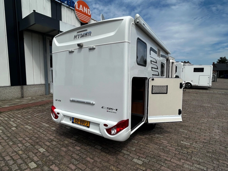 Hymer Exsis 474 T 474 lengte bed 25.000 km  foto: 1