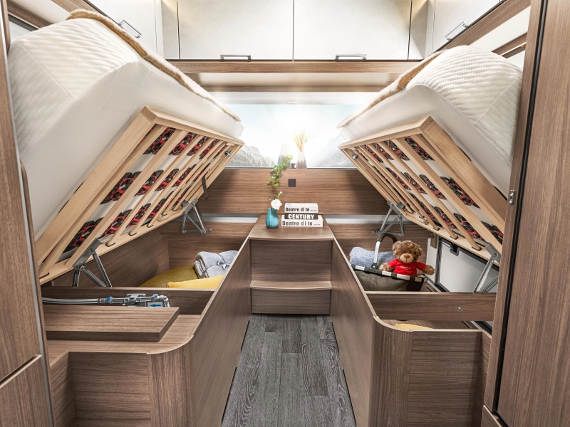 Tabbert Cazadora 495 HE enkele bedden / 2.000kg  foto: 14