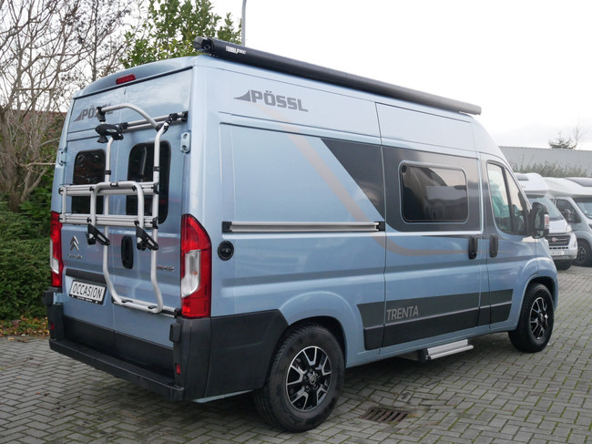 Pössl Trenta 540, 5.40 meter buscamper, Dwarsbed!! foto: 23