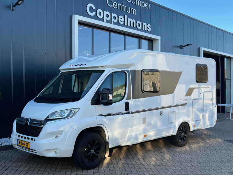 Adria Compact Axess SL Lengtebedden, TV, compact  foto: 5