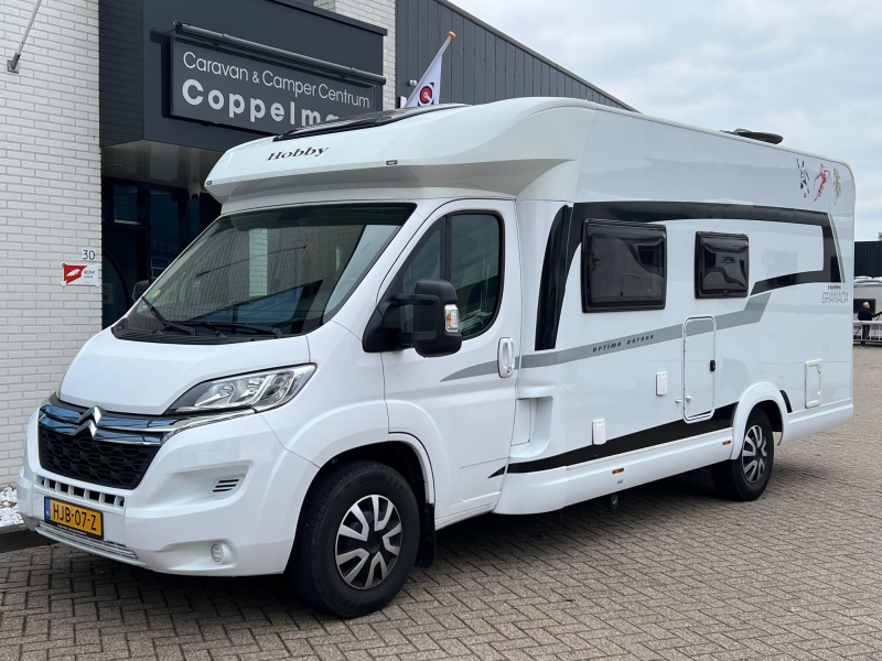 Hobby Optima Ontour 65 HFL fransbed, airco, hefbed  foto: 4