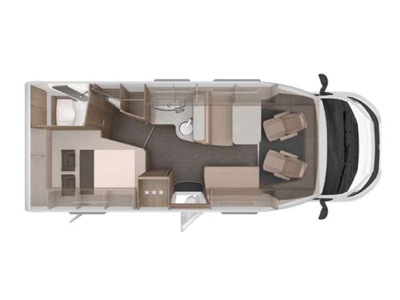 Knaus L!ve Ti 650 MF Cama Francesa foto: 12