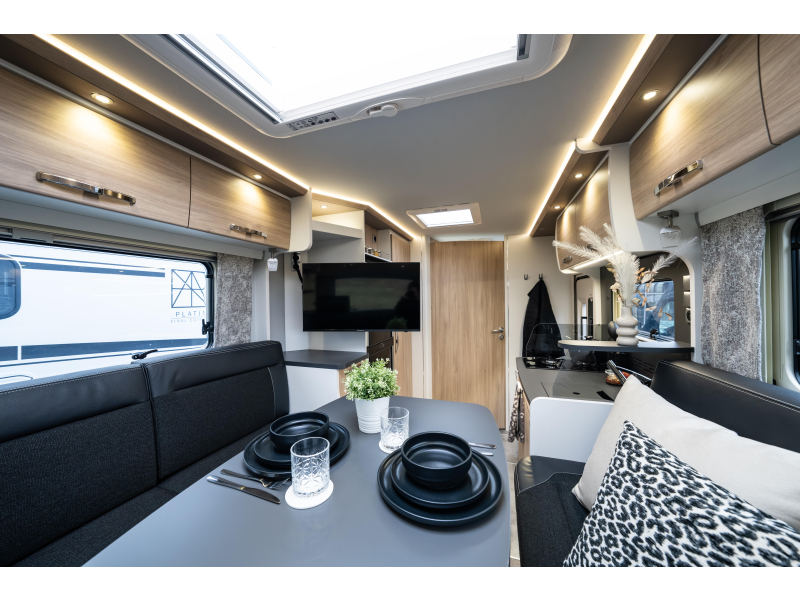 Frankia Platin Plus Final Edition Rond zit met lengtebed  foto: 12