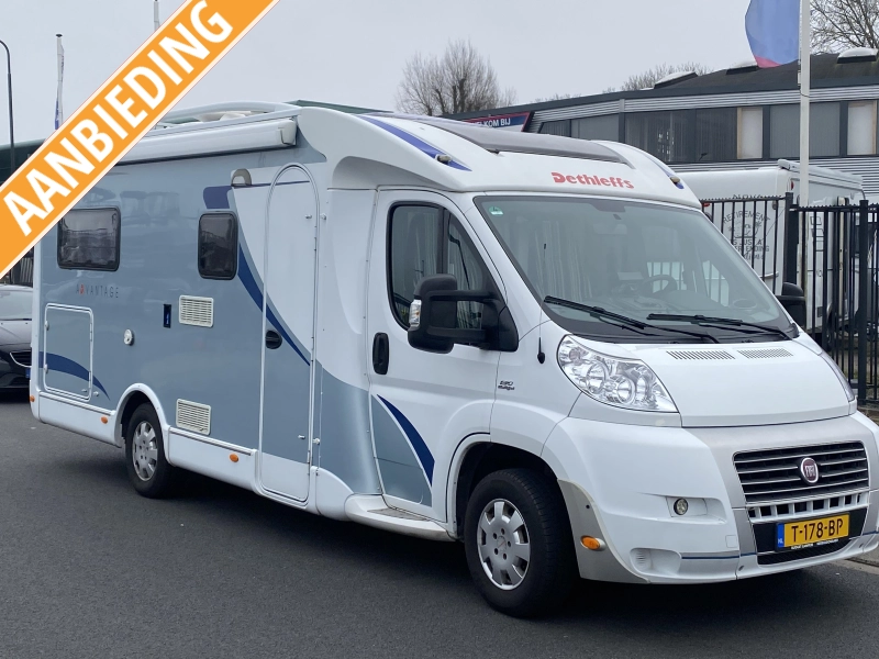 Dethleffs Advantage 6611 T camas individuales, aire acondicionado completo