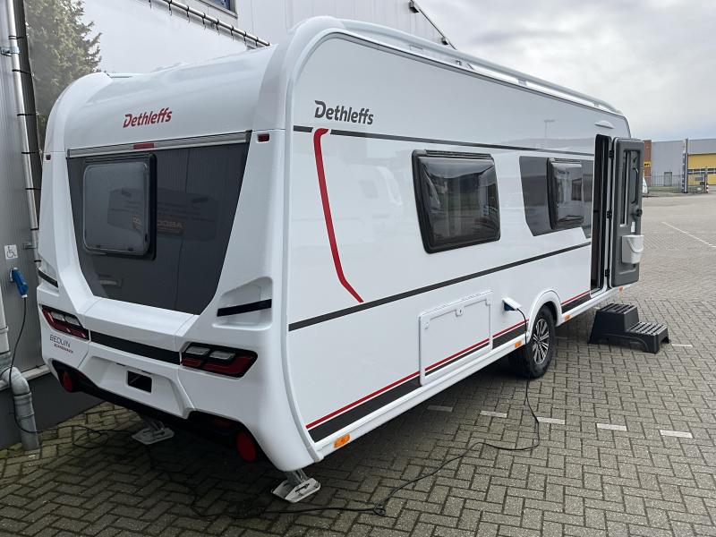 Dethleffs Beduin Scandinavia 550 BET ENKELE BEDDEN-DOUCHE  foto: 2