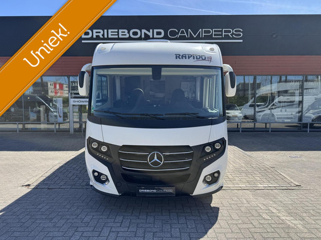 RAPIDO M66 Automaat Enkele Bedden Levelsysteem 2x Airco foto: 3