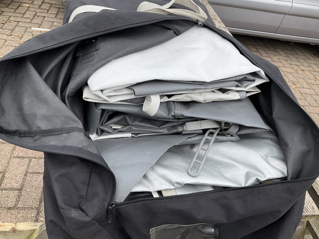 Knaus Schwalbennest Isabella Tent Koelkast TV 2 persoons Obelink Luifel foto: 13