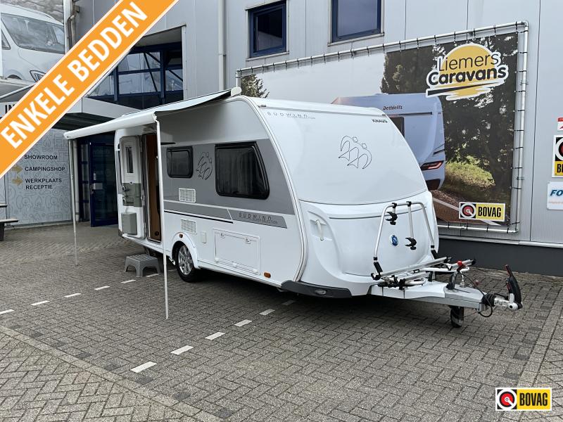 Knaus Sudwind Silver Selection 460 EU ENKELE BEDDEN-MOVER-THULE