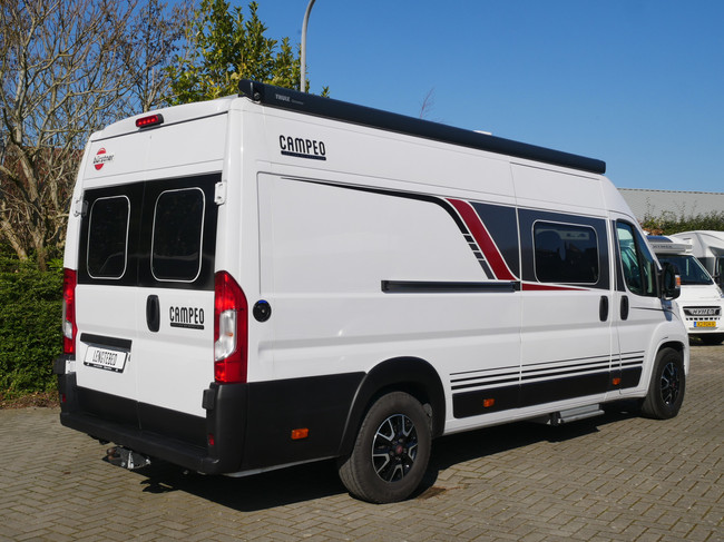 B&uuml;rstner Campeo C640 Active, 6.40 Meter Buscamper, L&auml;ngsbetten!! Foto: 23