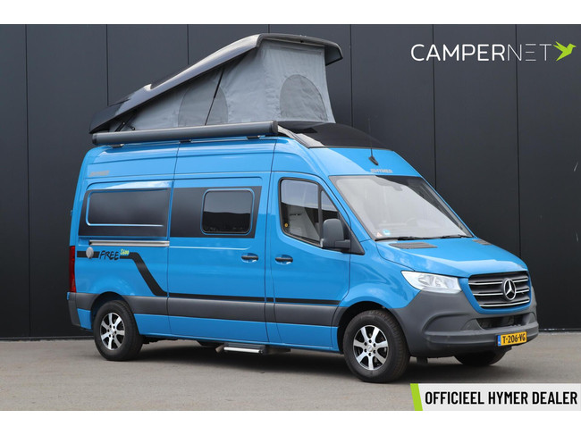Hymer Free S 600 Blue Evolution 170cv Autom&aacute;tico | Techo elevable | 5.93m | Control de crucero adaptativo | Bearlock | Paneles solares | Toldo | Llantas de aleaci&oacute;n ligera