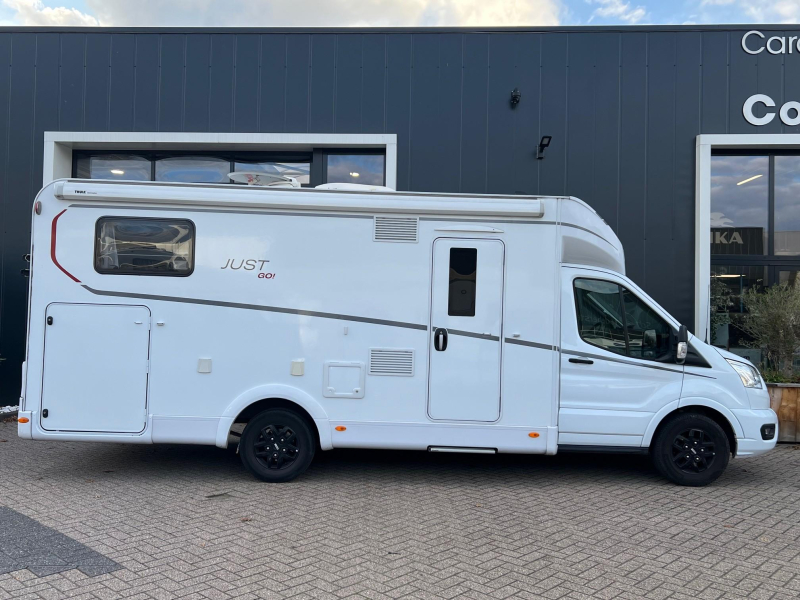 Dethleffs Just Go T 7055 EB automaat, schotel met tv  foto: 4