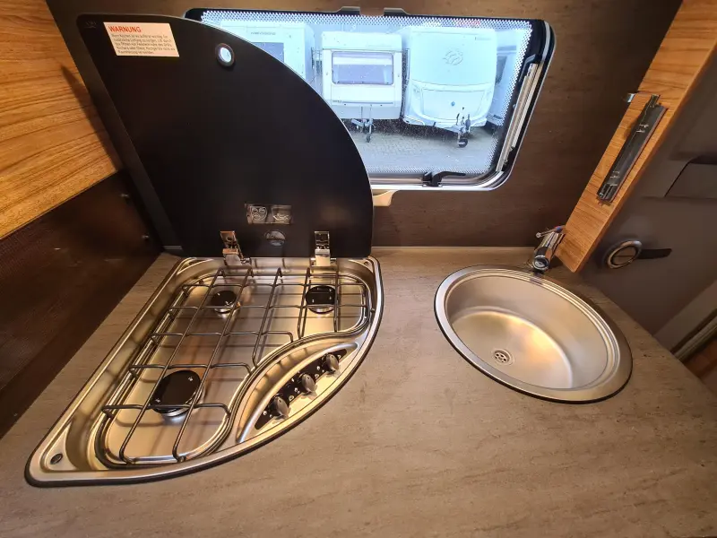 Weinsberg CaraOne Edition HOT 480 QDK 2025, 3 Stapelbedden!  foto: 16