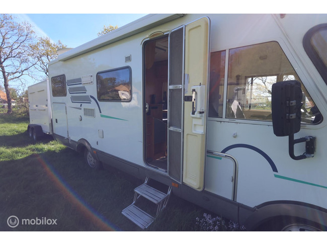 Fiat HYMERMOBIL B644 eventueel met aanhangwagen foto: 12