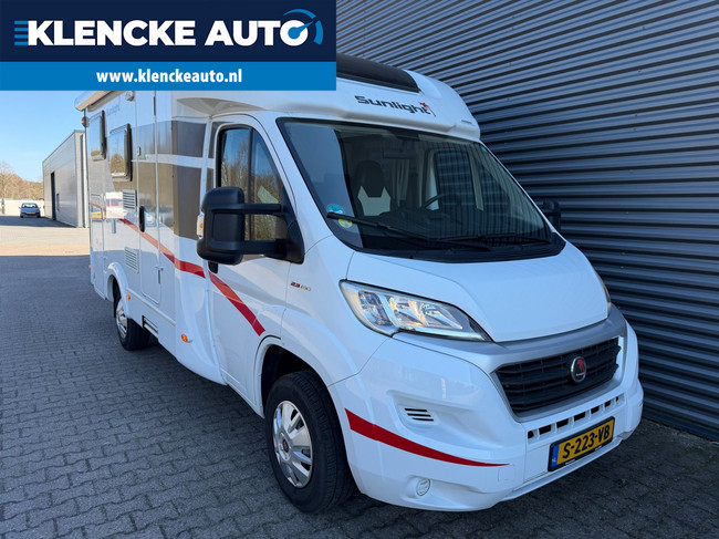 Sunlight T60 TOPSTAAT Airco Dwarsbed 81.086km Elektrische fietsendrager Capron Cruise ctrl Navi foto: 23