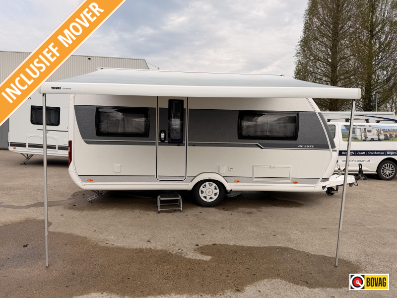 Hobby De luxe Easy 460 UFE +mover+luifel+vloerverwar 